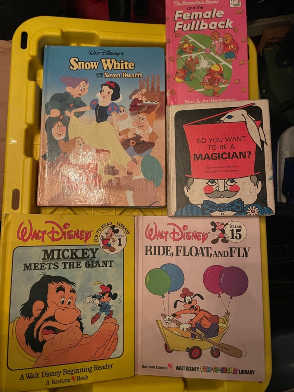 Vintage Disney books